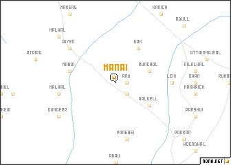 map of Manai