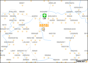 map of Mān-ai