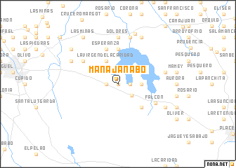 map of Manajanabo