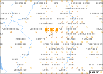 map of Manāji