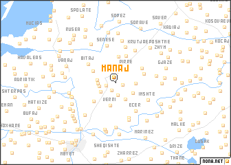 map of Manaj