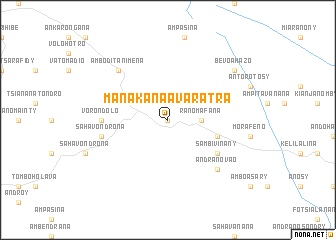 map of Manakana Avaratra