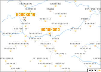 map of Manakana