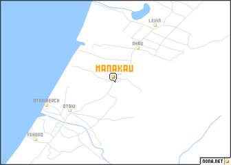 map of Manakau
