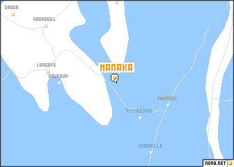 map of Manaka