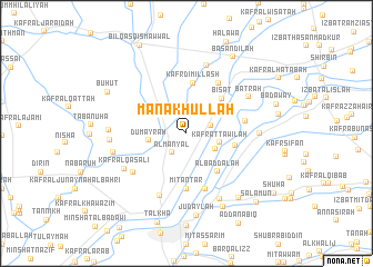 map of Manākhullah