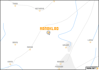 map of Mānaklāo