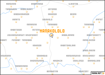 map of Manakololo