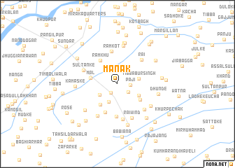 map of Mānak