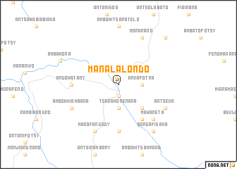 map of Manalalondo