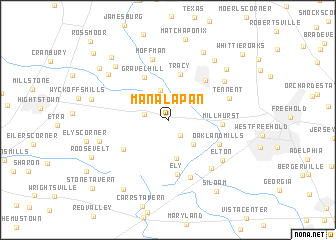 map of Manalapan