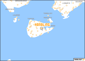 map of Manaling