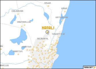 map of Manali