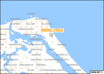 map of Manalkadu