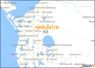 map of Manalmottai
