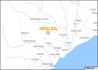 map of Manaloal