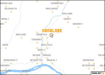 map of Manalobe