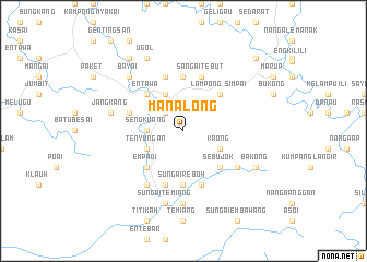 map of Manalong