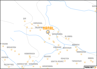 map of Manāl