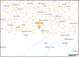 map of Manāl