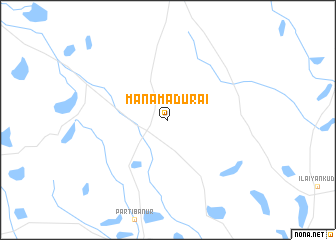 map of Mānāmadurai