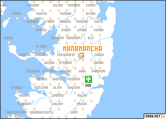 map of Manamancha