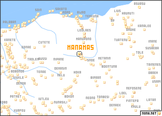 map of Manamas