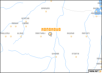 map of Manamawa