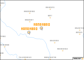 map of Manambao