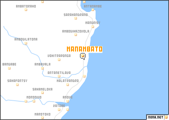 map of Manambato
