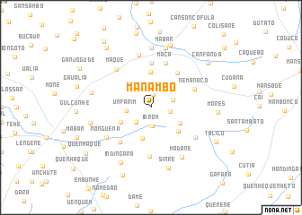 map of Manambo