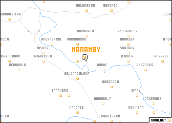 map of Manamby