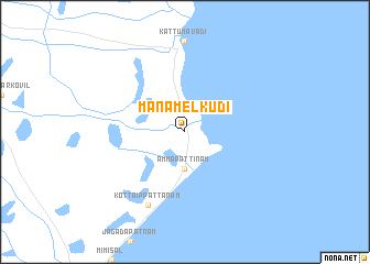 map of Manamelkudi