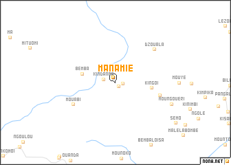 map of Manamié