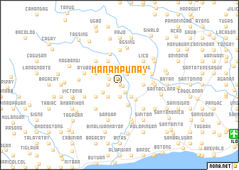 map of Manampunay