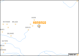 map of Manango