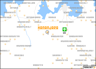 map of Mananjara