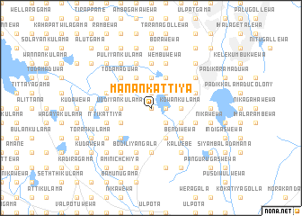 map of Manankattiya