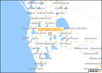 map of Manankaveli