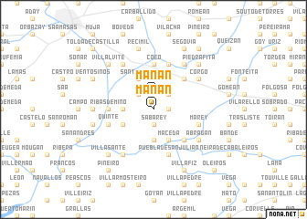 map of Manán