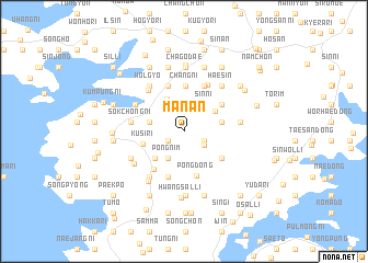 map of Manan