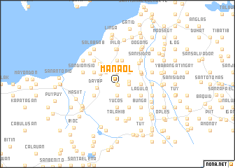 map of Manaol