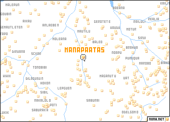 map of Manapaatas