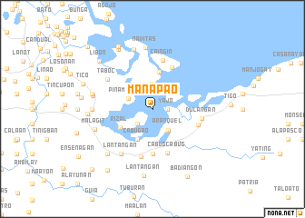 map of Manapao