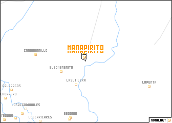 map of Manapirito