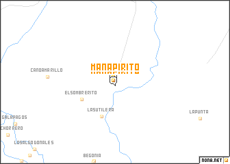 map of Manapirito