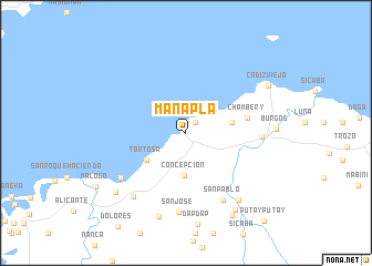 map of Manapla