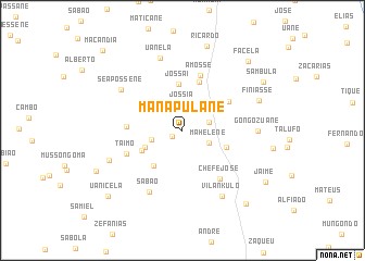 map of Manapulane