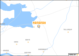 map of Manārah