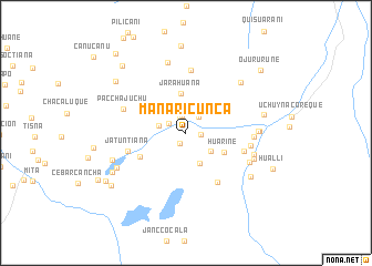 map of Manaricunca